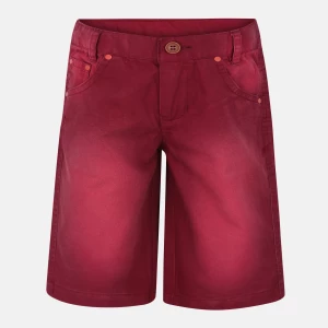Maroon Gabardine Short Pant